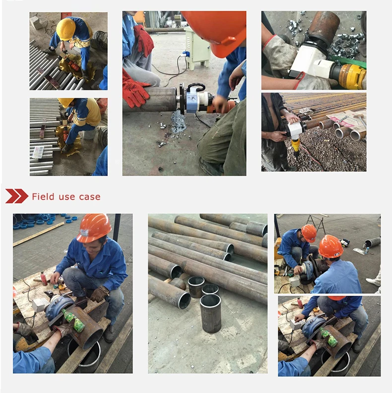 

Ручной электрический станок для снятия фаски в трубах. Машина для снятия фасок из нержавеющей стали. Фрезерный станок для стальных труб.