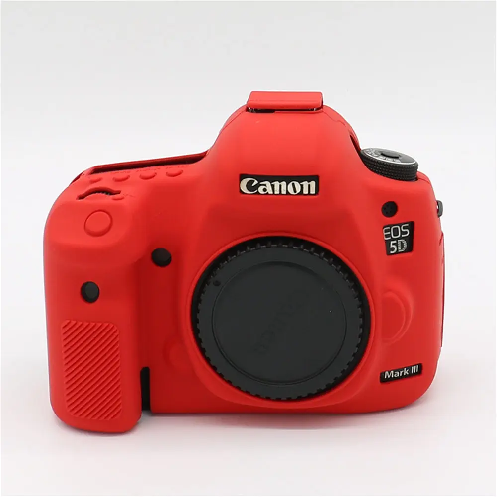 Armor Body Case For Canon EOS 5D3 5D Mark III Soft Silicone Shockproof Camera Rubber Cover Skin