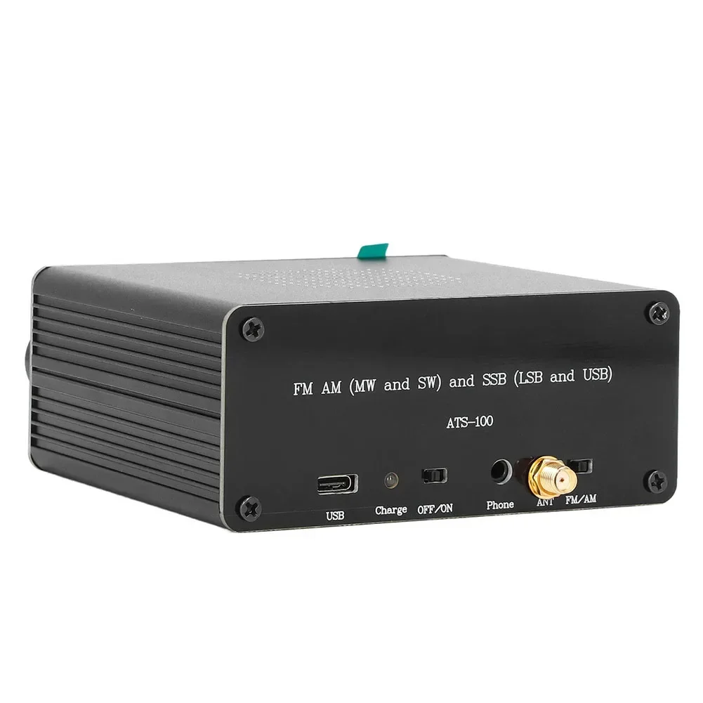 

ATS100 SI4732SI4735 2 4 Inch Touch Screen Radio Receiver Full Band Coverage SSB Support Convenient Numeric Keyboard Input