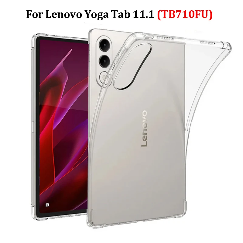 Image of Für Lenovo Yoga Tab 11.1 Hülle TB710FU Weiche TPU Transparente Rückabdeckung Für Xiaoxin Pad Pro GT Hülle Für Lenovo Yoga Tab 11.1 Zoll