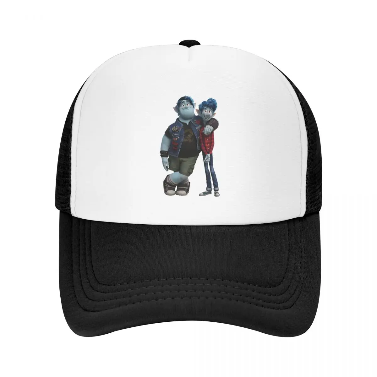 Fashion Ian And Barley Onward Trucker Hat for Men Women Custom Adjustable Unisex Animated Baseball Cap Hip Hop