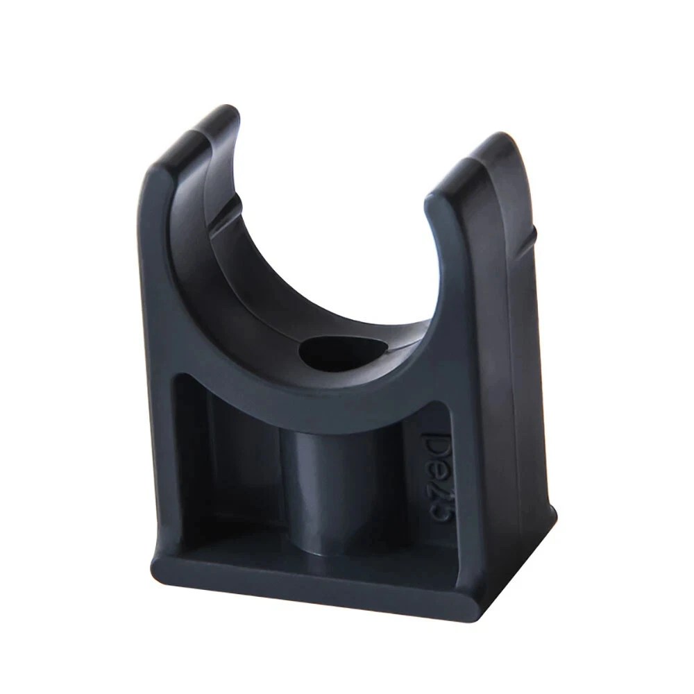 Rohrschellen, PVC-Rohrschellen, 20/25/32/40/50/63/75/90/110 mm, offene Rohrschelle, feste Rohrschelle, Unterstützung für Gartenbewässerung, Rohrverschraubungen