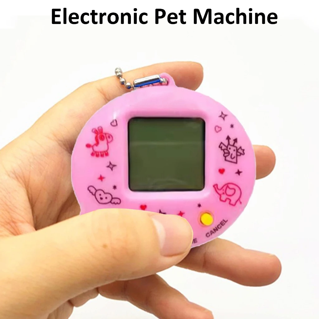 Nostalgic Game Console Early Education Gift Electronic Digital Pets 168 Pets Game Machine Pocket Electronic Animals Toy