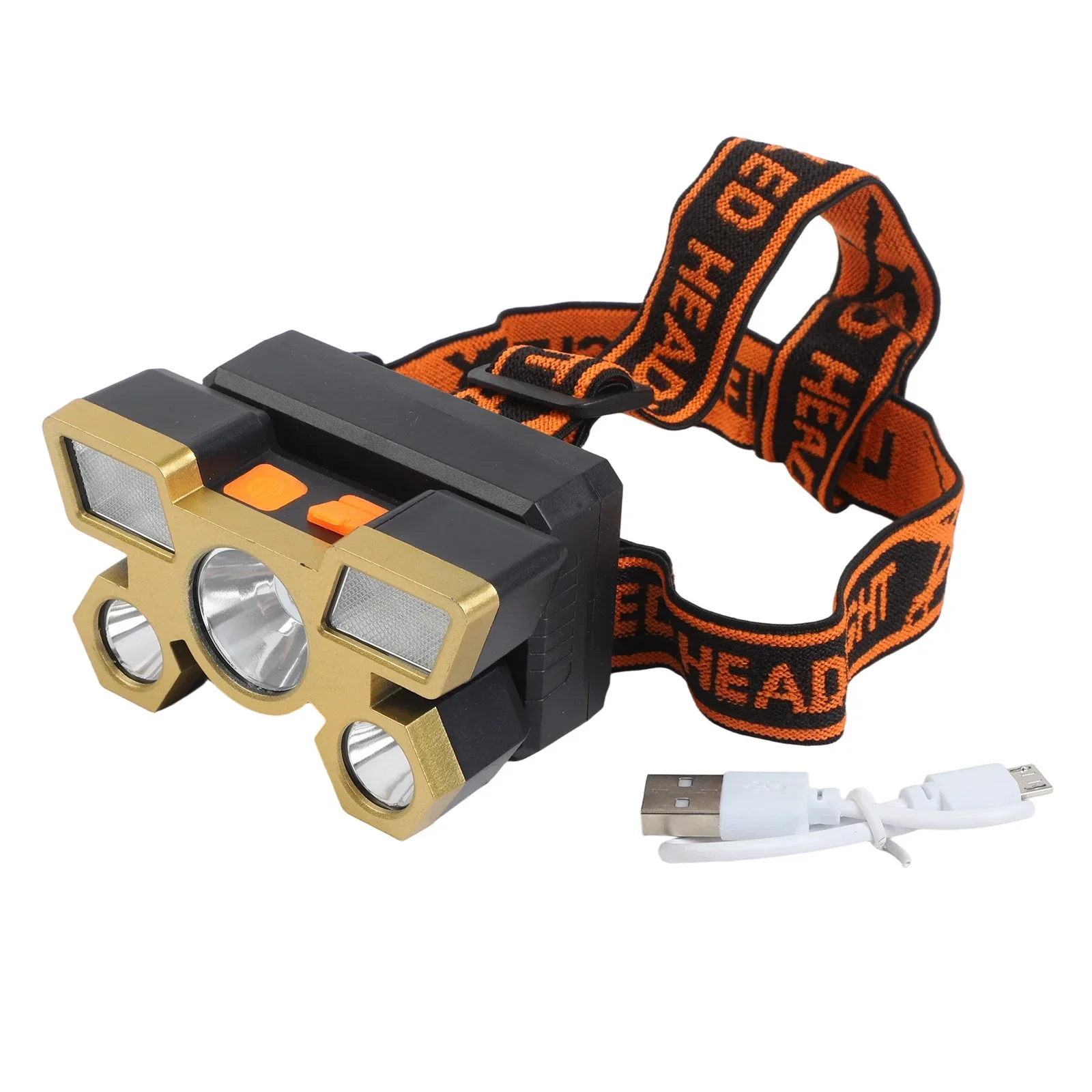 Adjustable Beam Angle Lightweight Headlamp Multiple Lighting Modes Compact Size LED Headlamp Approx.10*6.8*6.8cm