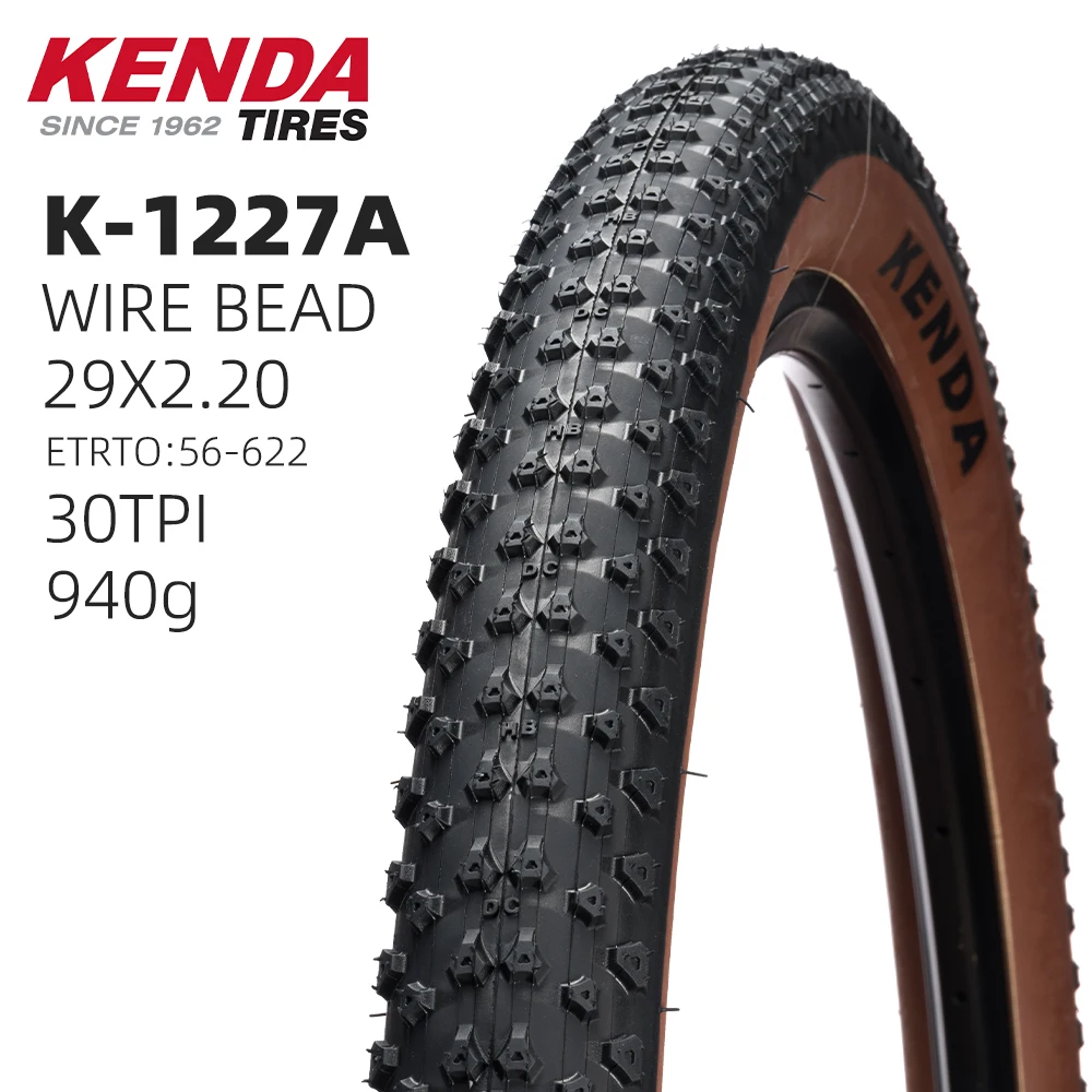 27.5 29 X2.20 KENDA K-1127A MOUNTAIN BICYCLE TIRE OF MTB BIKE TYRE TRAIL K1127 K1127A