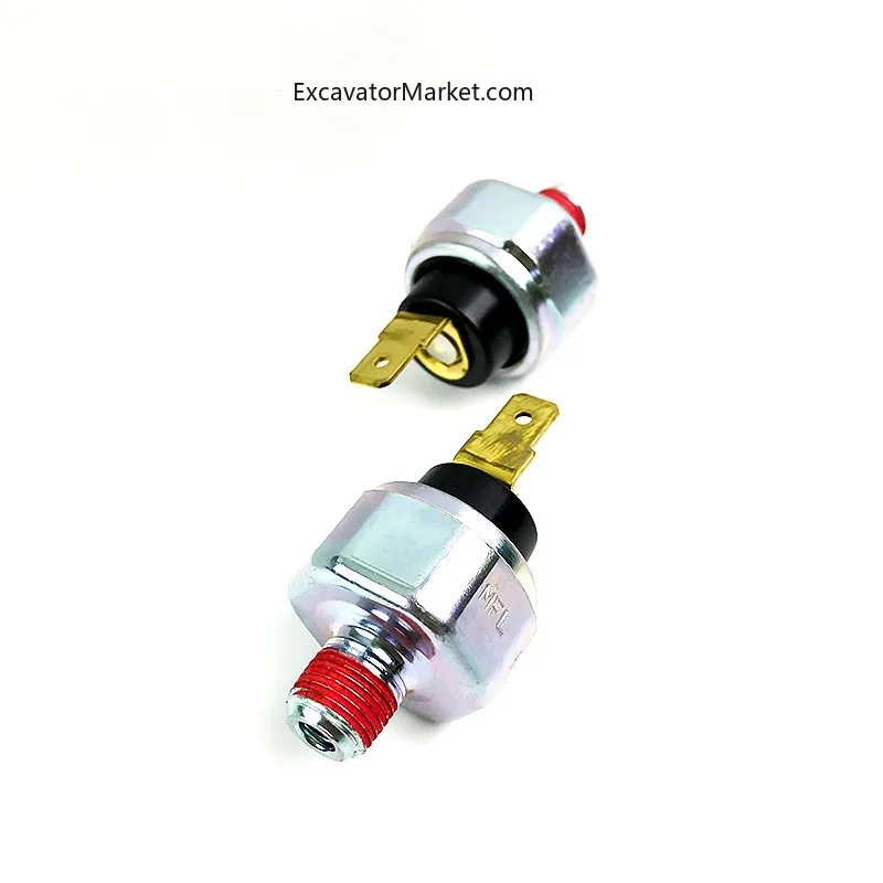 For Mitsubishi Engines General Purpose Oil Sensor Single Leg Oil Induction Plug Oil Pressure Switch excavator accessories