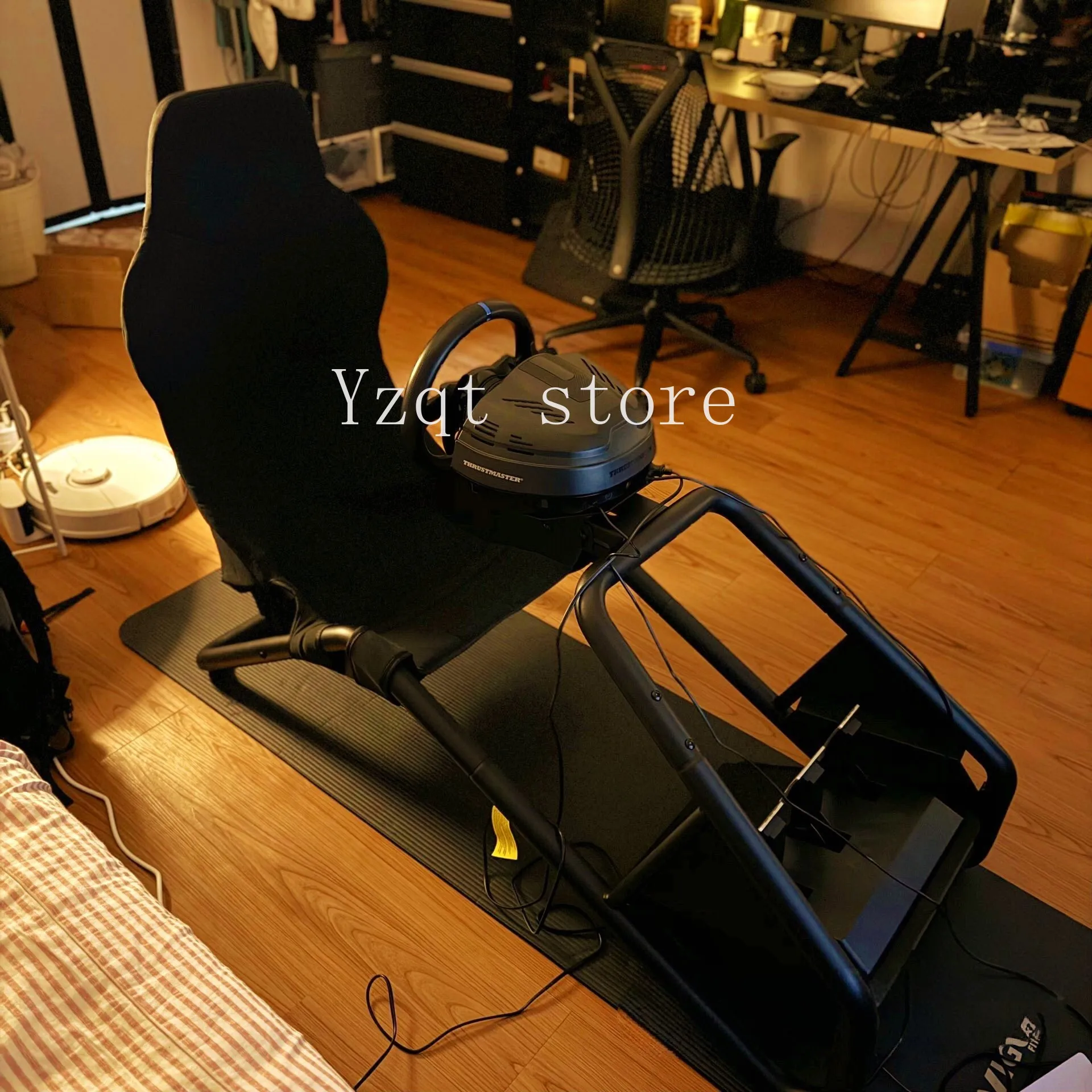 Racing emulator Seat bracket Game steering wheel simulation Experiencer Large torque bracket