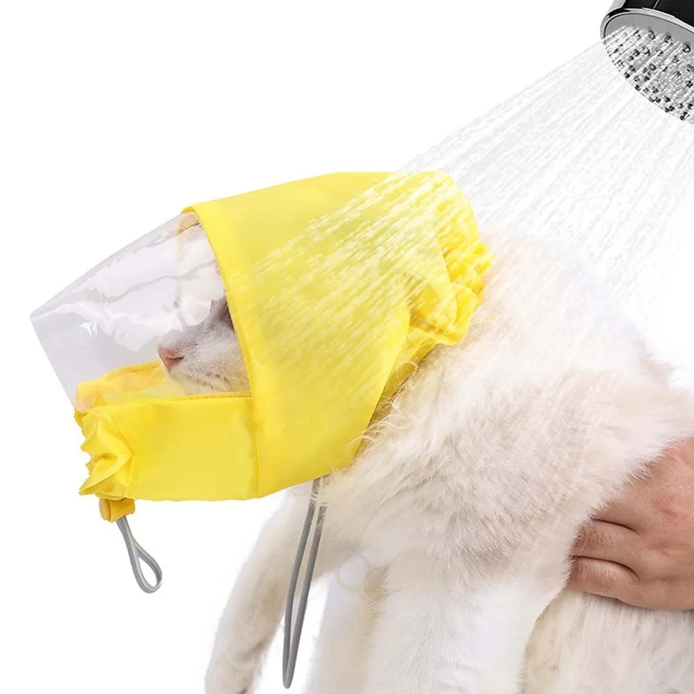 

Raincoat Hat Waterproof Dog Ear Covers Ear Protection Shower Cap Adjustable Swimming Pet Ear Muffs Anti-noise Waterproof