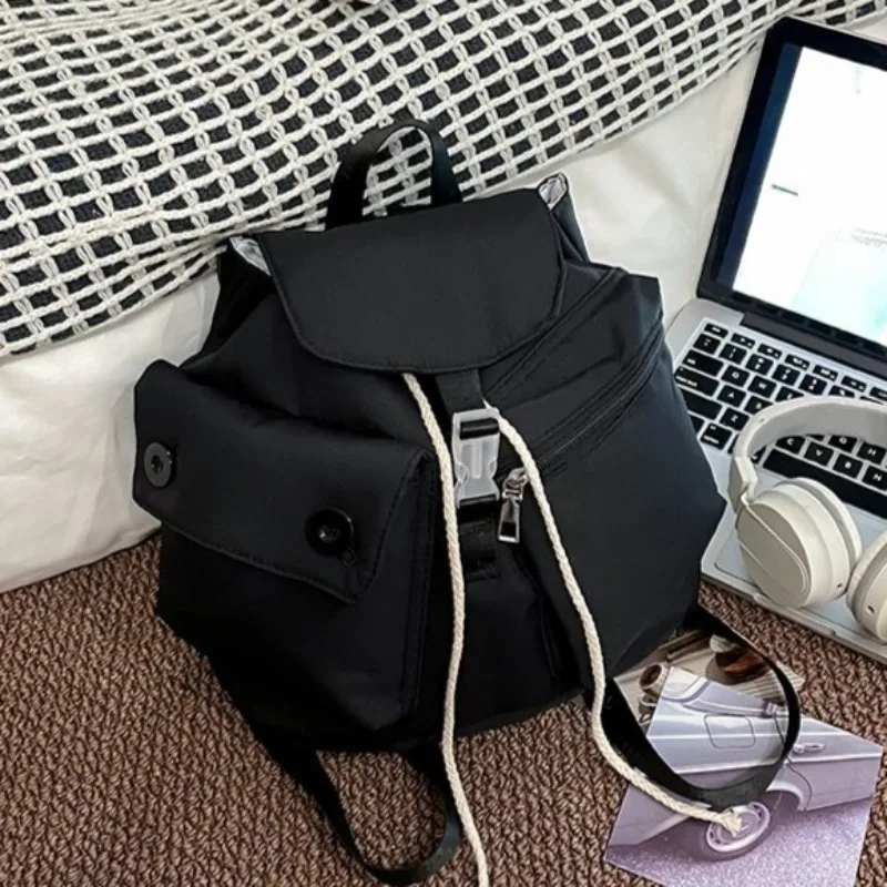 

Fashion High Quality Nylon Women's Backpack 2025 New Hot Sale Large Capacity Commuter Youth School Versatile School Bags