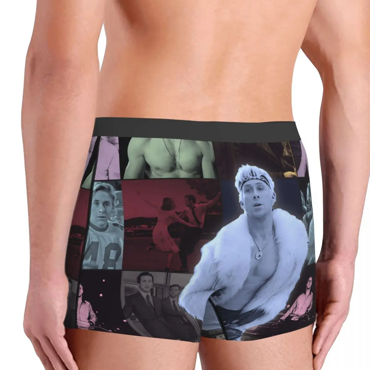 Cool Ryan Gosling Boxershort Voor Mannen Sexy 3d Print Ondergoed Slipje Slips Zachte Onderbroek