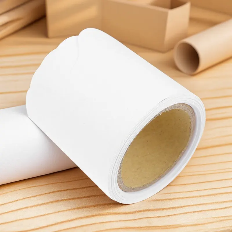 5M Waterproof Oil Proof Moisture Proof Bulletin Border Trim Chalkboard Border Paper Roll for School Back to School Classroom