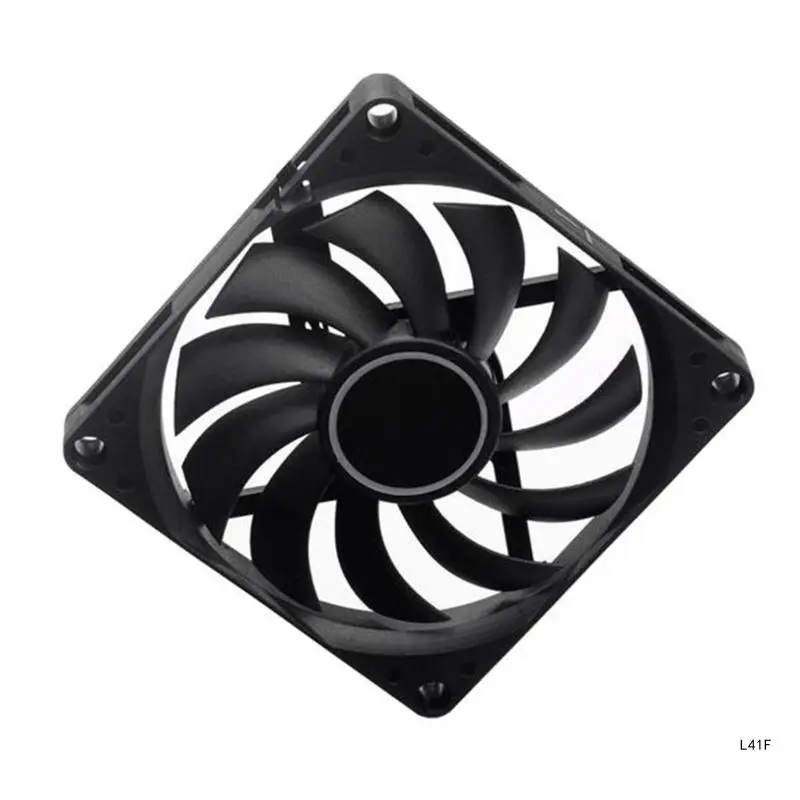 80mm Computer Case Cooling Fan PWM Quiet Water Cooling System Chassis Fan