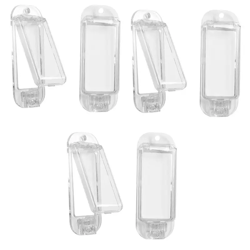 B27B For Home For Rocker Switches, 6 Pack Baby-Proof Light Switch Guard Cover, Clear Safety Lock