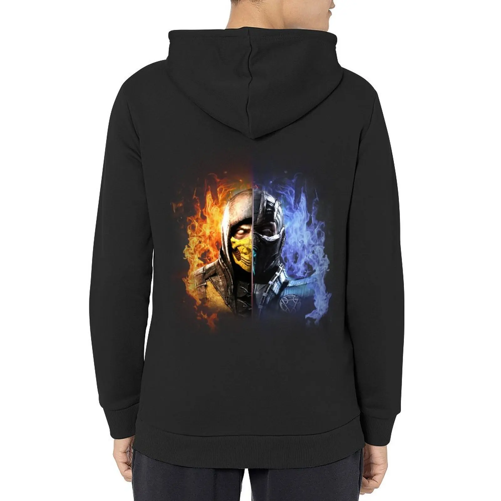 

Mortal Kombat X Hoodie autumn new products anime clothes men wear graphic t shirts men oversized hoodie