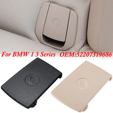 52207319686   블랙 베이지 자동차 뒷좌석 어린이 시트 고정 ISOFix 커버 BMW 1 3 시리즈 F30 F31 F20 F21 F22 F80 M3 F34 X1 E84 E90 E87