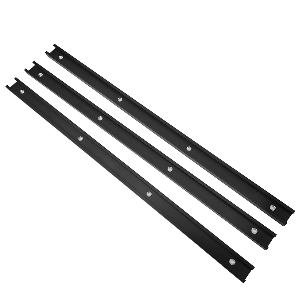 30 Type T-Slot Miter Track Jig Fixture Slot Connector Aluminum Alloy Woodworking Chute1 Rail 300-1220mm DIY Tools for Saw Router