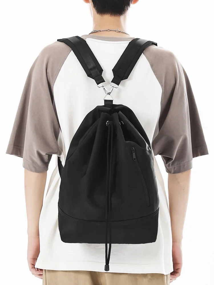 กระเป๋าคาดอกสำหรับปั่นจักรยาน ดีไซน์เรียบง่าย น้ำหนักเบา ผลิตจากไนลอนเนื้อนุ่ม ยี่ห้อ Bapa รุ่น Large Capaci Dstring Sports Bapa ex