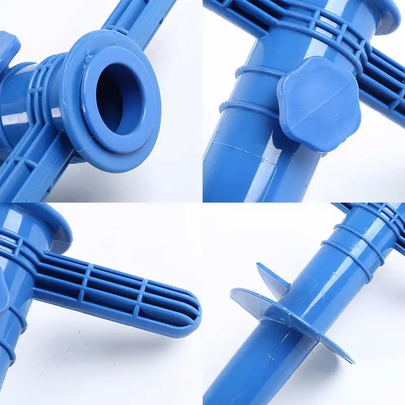 ฐานร่มพลาสติก djustable ร่มกันแดดชายหาดร่มกันแดดยึดพื้นทรายขาตั้งยึดสมอเรือแบบพกพา