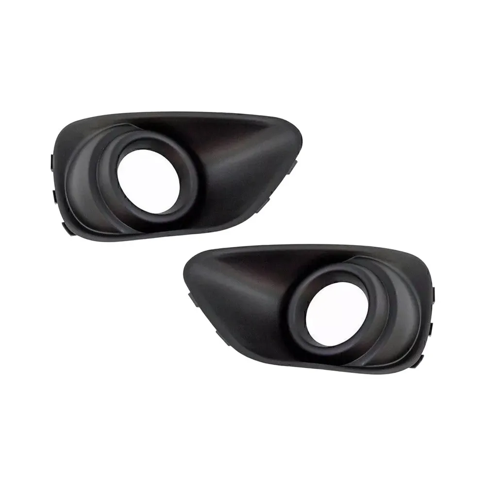 Replacement Fog Light Lamp Covers for Jeep For Compass Model Years 2011-2017 Matching Factory Part Numbers 68109871AA 68109870AA