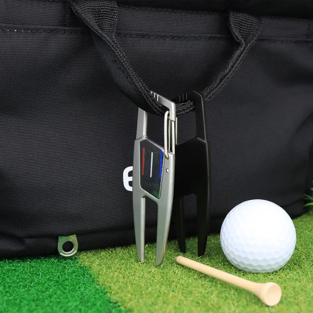 Golf Pitchfork  Practical True Putt Reusable  Golfs Divot Repair Tools Golf Pitchfork Golf Accessories