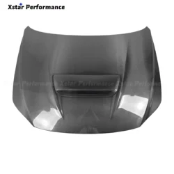 Mps Style Vented Carbon Fiber Hood Bonnet For Mazda 3 BP Axela 2020-2023