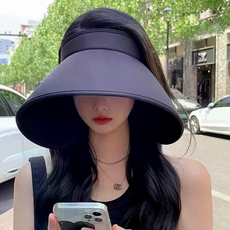 Topi Matahari Wanita Topi Peli - Sun Hat Wide Brim ulasan dan harga