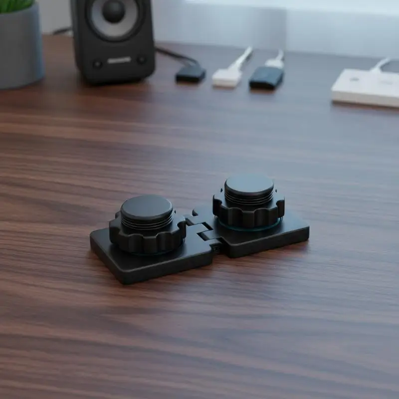 Dual Monitor Alignment Bracket Clip Tool-Free Zero Gap Screen Connector for Home Office Remote Work Multi-Screen Setup