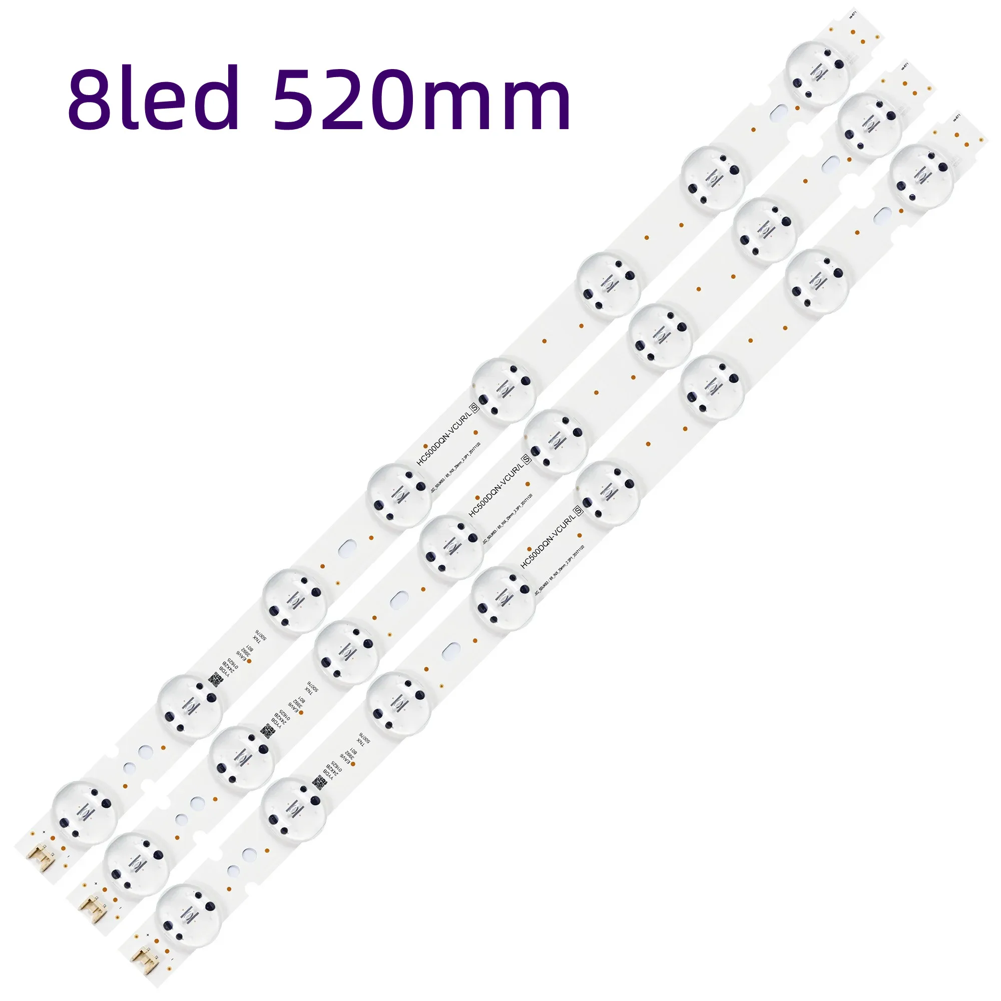 

5 комплектов светодиодной ленты для подсветки для 50uk6510psf 50uk6520psa 50uk6510 50uk6520 Agm76150302 SSC_50UK63/65_INX HC500DQN-VCUR