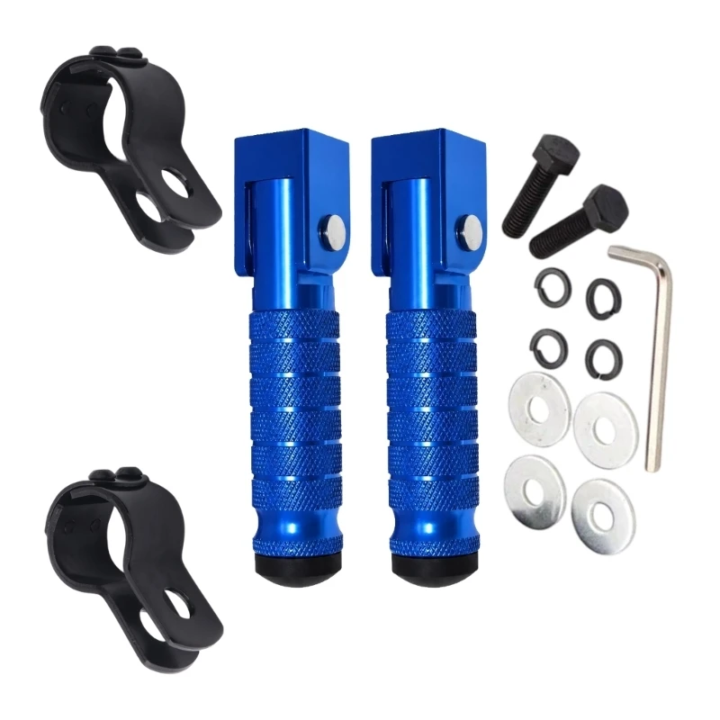 M76E Motorcycle Rear Foot Pegs for Dedicated Passenger Foot Placement