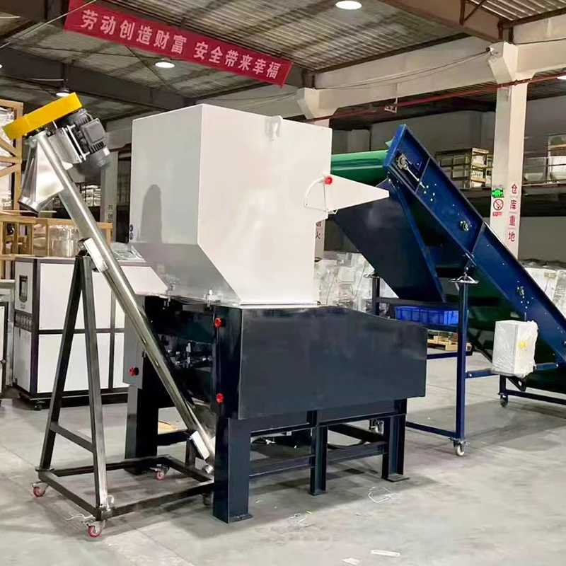 Heavy Duty Waste Plastic Lump Crusher Machine Strong Claw Blade Industrial Granulator