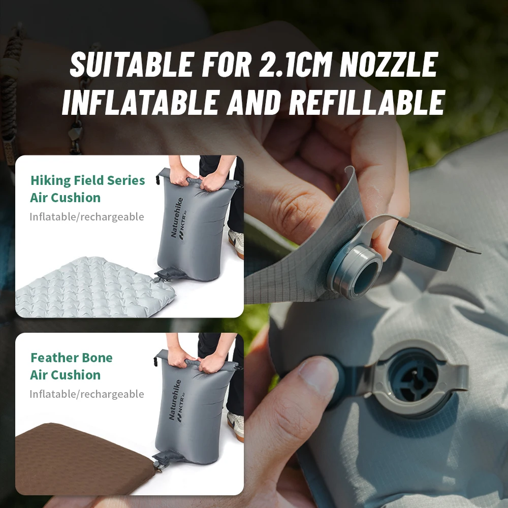Naturehike Inflatable Bag for Outdoor Air Mattress Inflating Mat Multifunctional Universal Camping Tent Moisture-proof Mat Pump