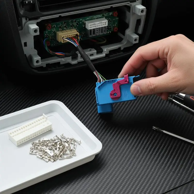 

High Quality 32 Pin Car Dashboard Connector DJ7322B Male Female Plug for Vehicle Instrument Panel