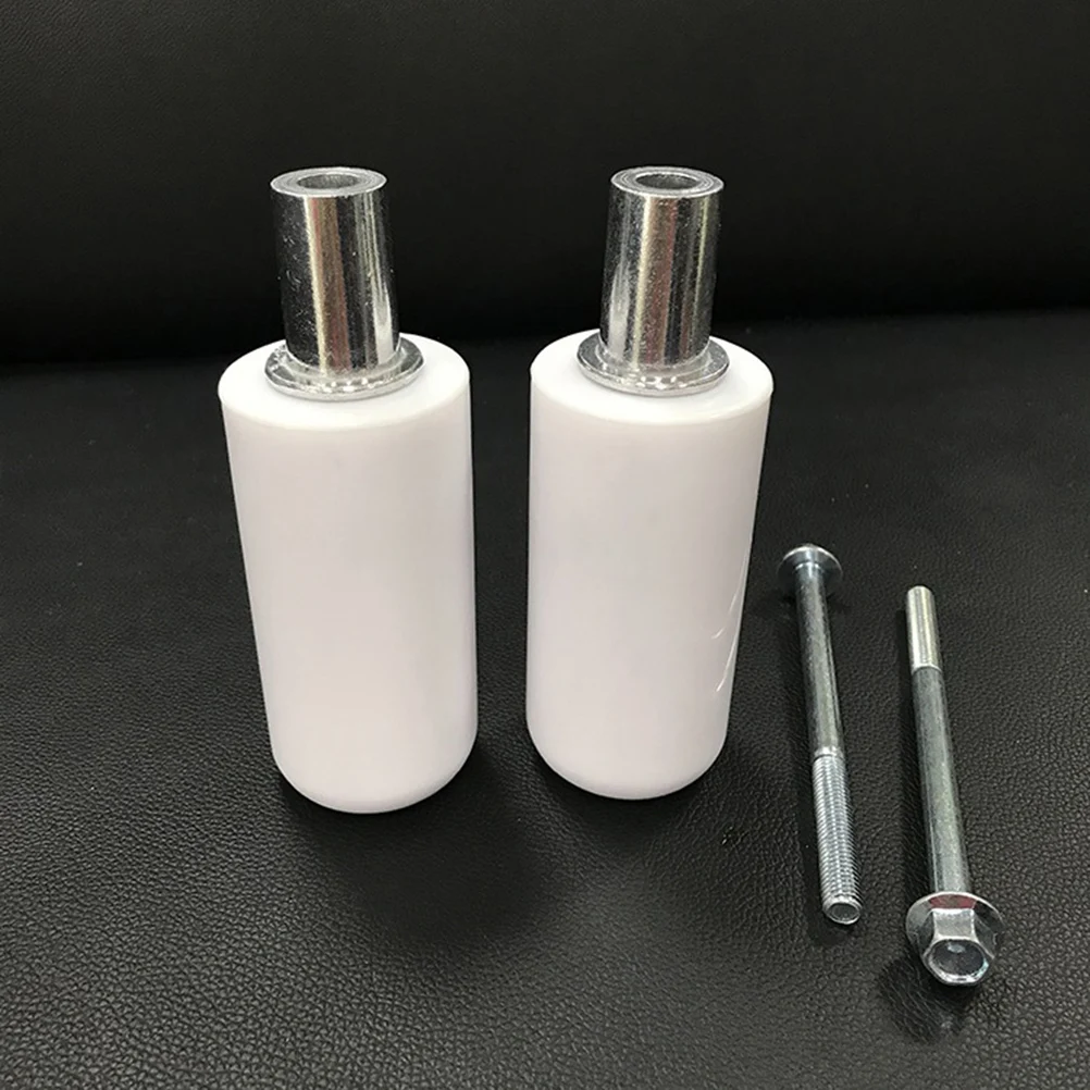 

2PCS Motorcycle Protector Body Frame Slider Anti Crash Stick Motorcycle Falling Protection Kit Rubber Rod Kit Premium Aluminum