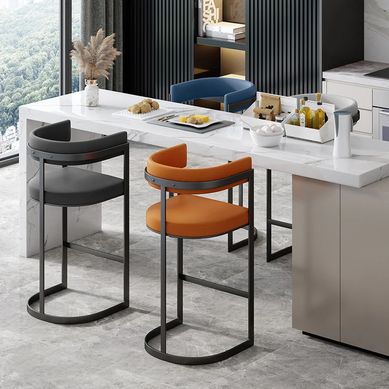 북유럽 살롱 도서관 바 의자 메이크업 편안한 카운터 럭셔리 파티 거실 바 의자 의자 나무 Taburete 알토 가구