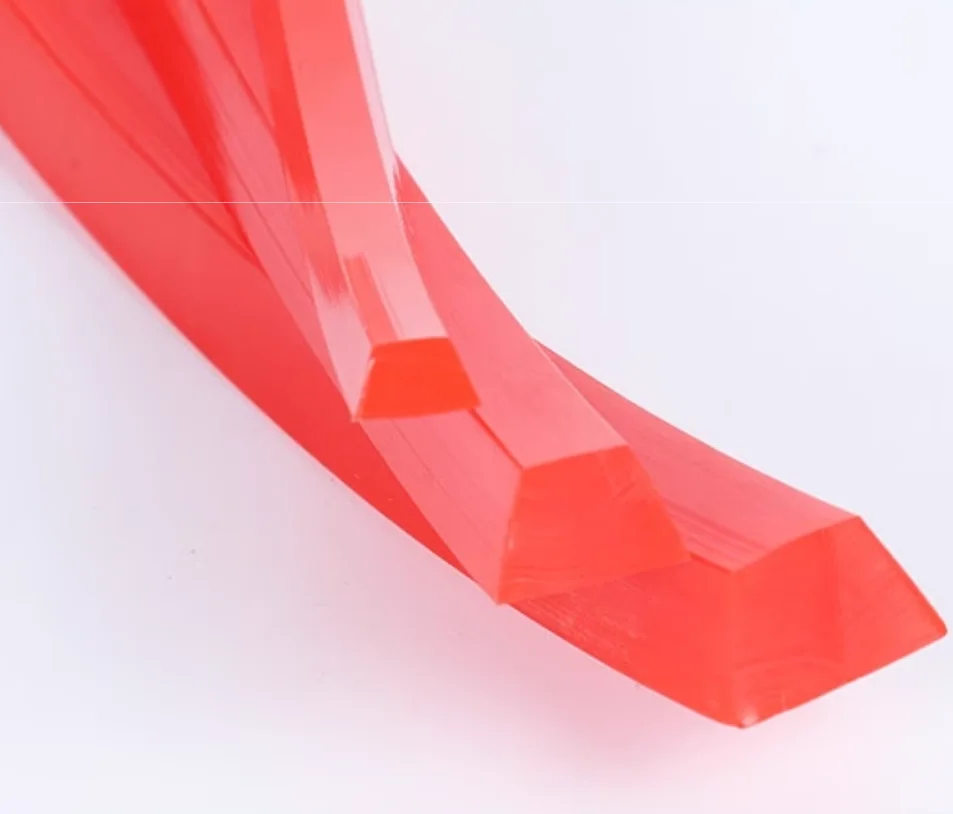 2meters（13x8mm/17x11mm) PU polyurethane triangle belt industrial transmission belt