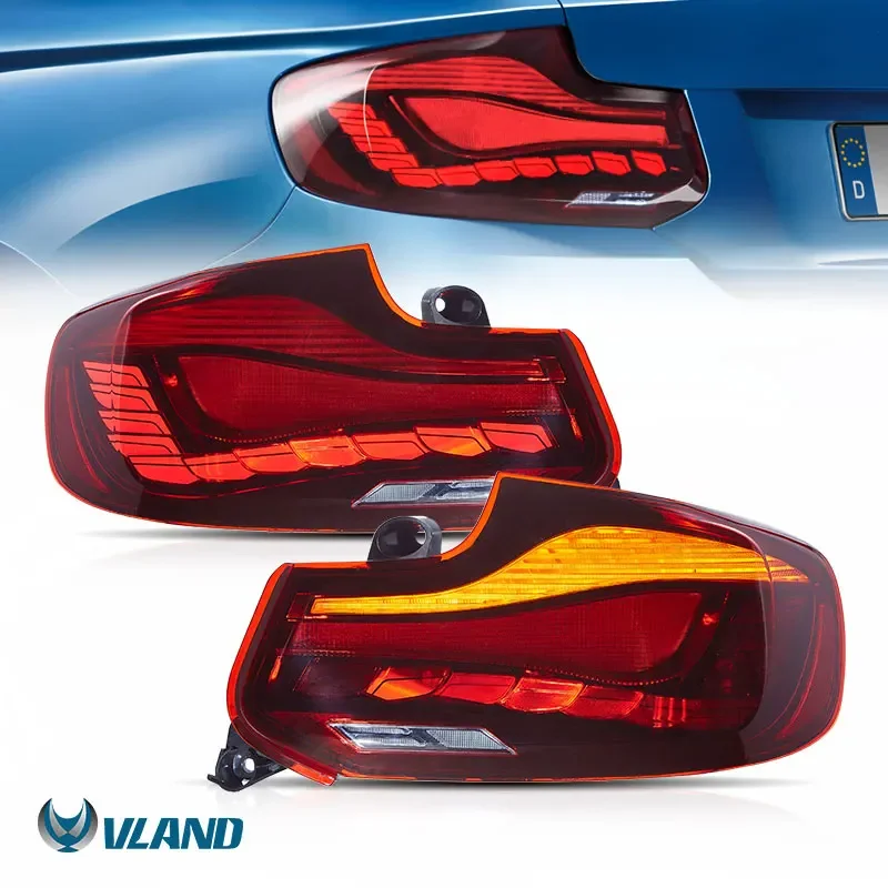 VLAND Factory LED Taillights with Dynamic Start-up Animation 0 reviews M2 F22 F23 F87 1st Gen 2014-2020 For B-MW 2-Series