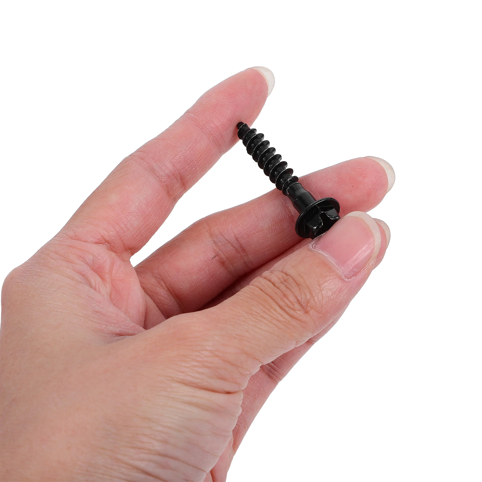 

5 Pcs Air Filter Screws Black Metal Retainer Bolt for Car Intake Cleaner Box Mounting Accessories Durable Construction Weather