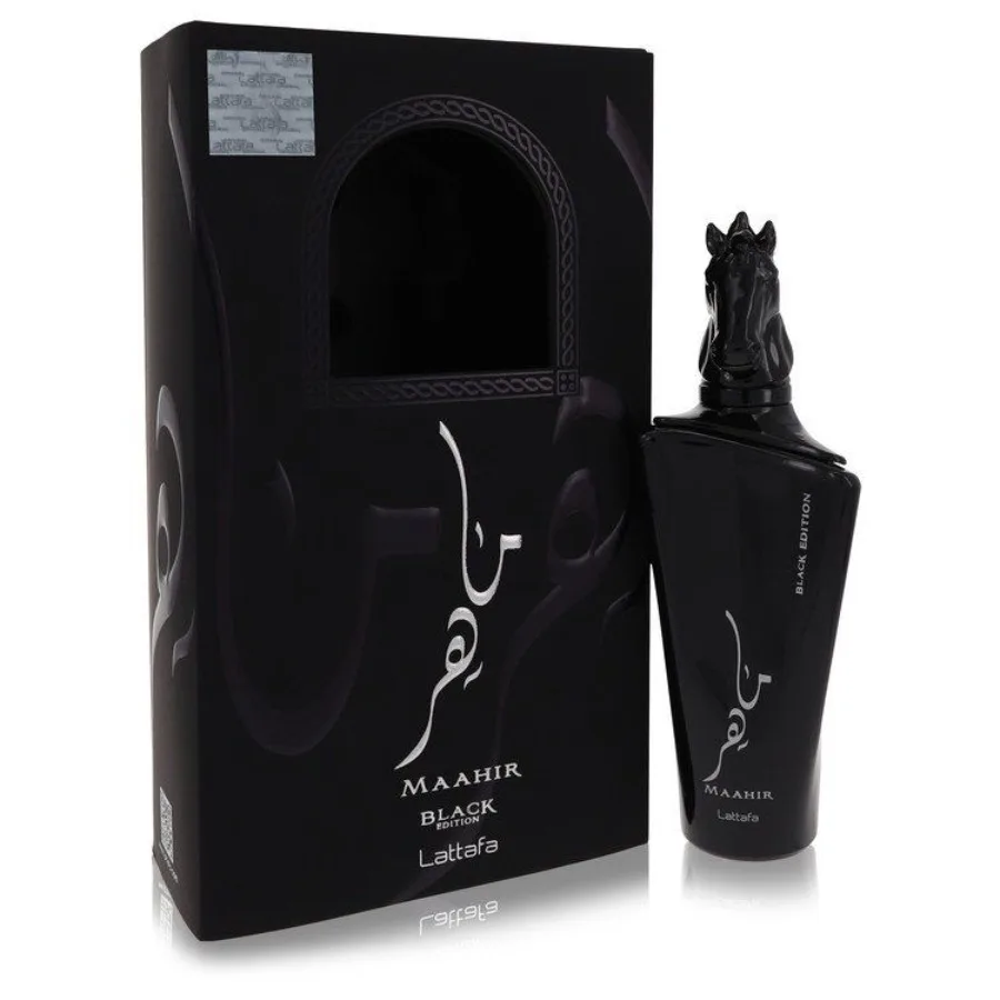 

Maahir Black Edition by Lattafa Eau De Parfum Spray Unisex