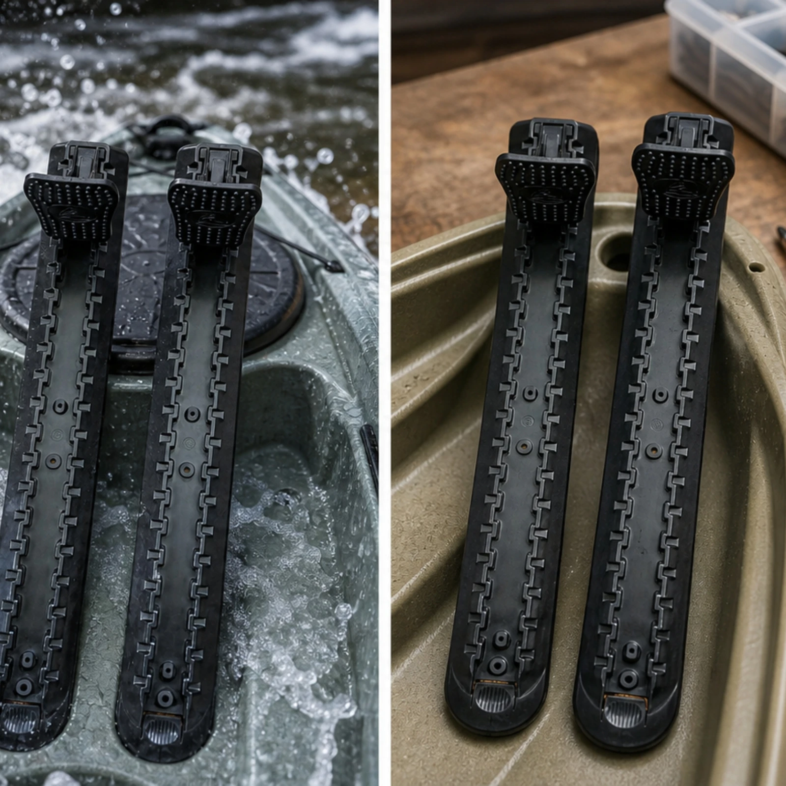 Kayak Foot Pedal Replacement Kayak Foot Brace Hardware Slim Long-Lasting for Kayakers