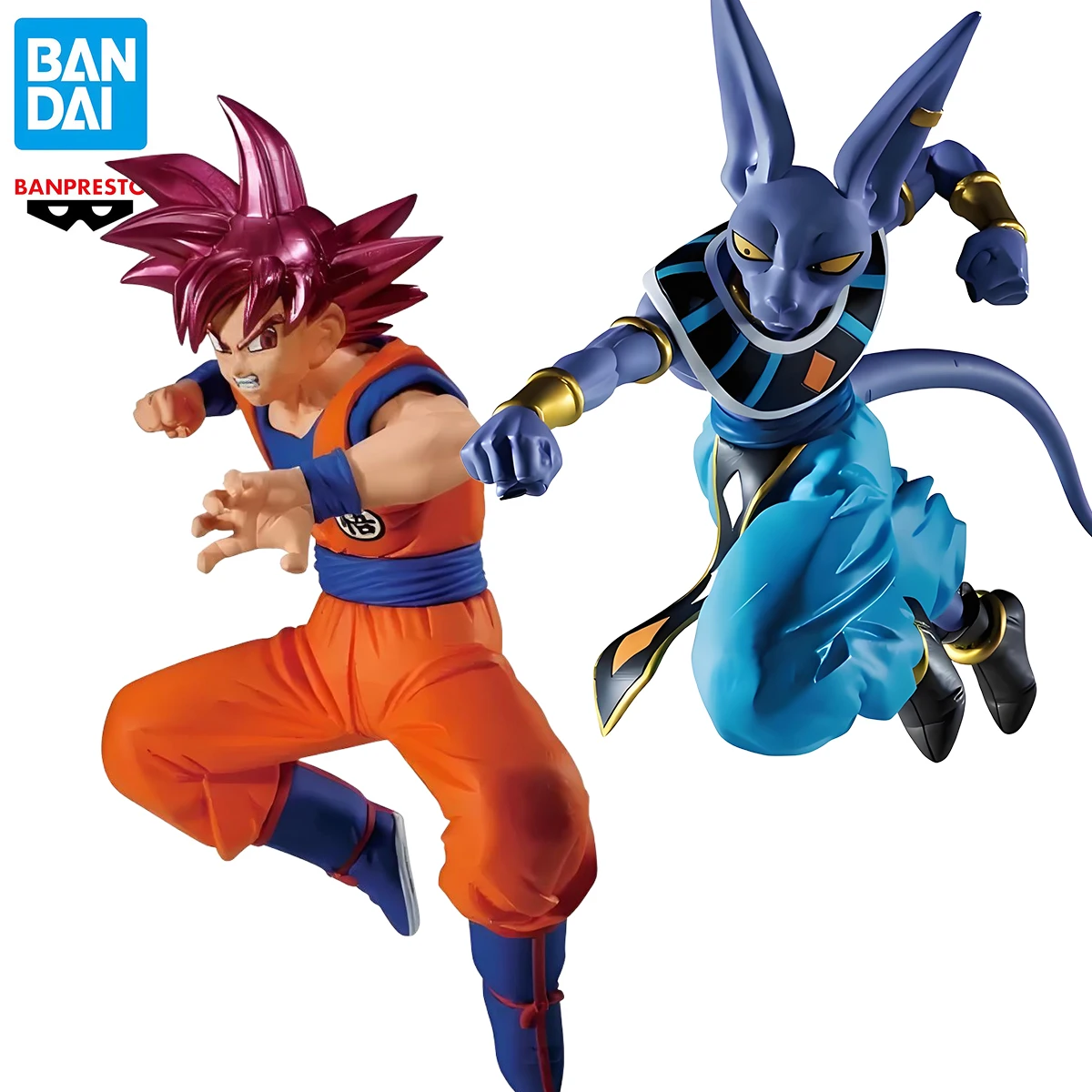 

In Stock Original BANDAI BANPRESTO Dragon Ball Z Beerus Son Goku Anime Character Model Collection Desktop Decoration Toys Gifts