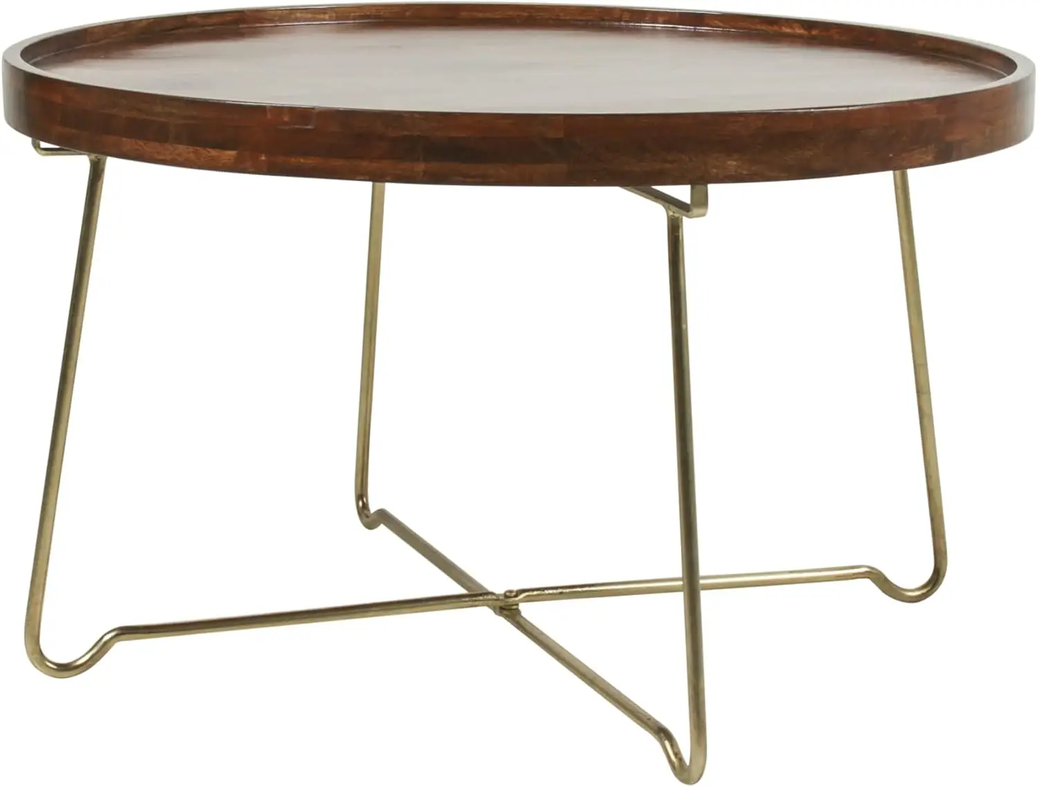 Aria Solid Mango Wood Tray Top Table (Coffee Table)