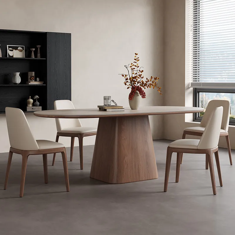 Restaurant Wood Dining Table Luxury Nordic Center Space Saving Dining Table Lounge Service Mesas De Jantar Kitchen Furniture