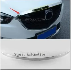 ABS front hood Grill cover trim For 2012 2013 2014 2015 2016 for Mazda CX-5