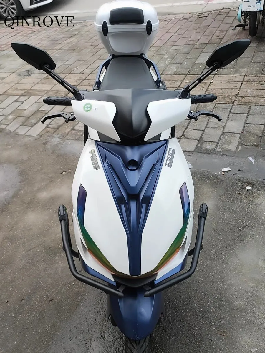 Motorcycle Rearview Mirror 8 10MM Aluminum Alloy ABS Side Mirror Universal For CFMOTO 250NK 450NK SYM Bajaj Dominar Pulsar NS200