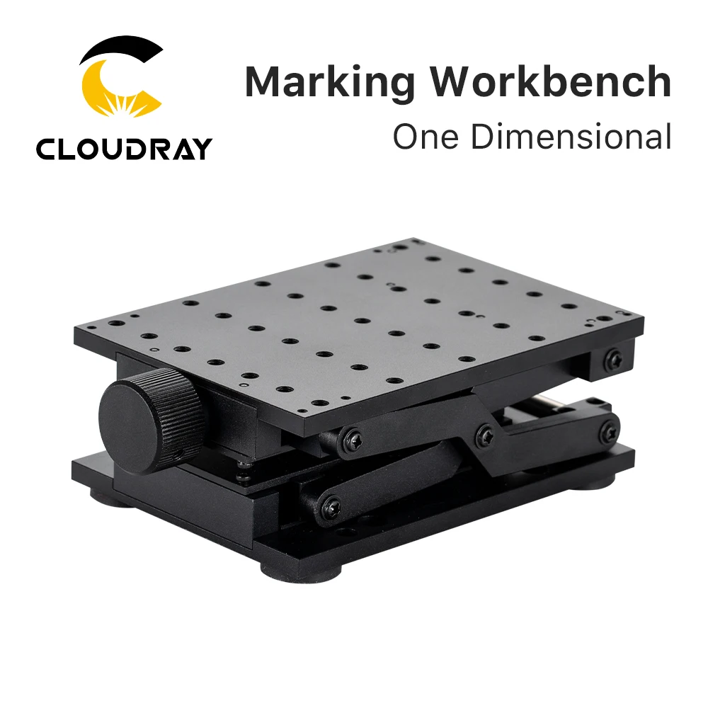 

Cloudray 1D Marking Workbench Machine Moving Table Portable Cabinet Case XY Table 1064nm For CO2 Fiber Laser Marking Engraving