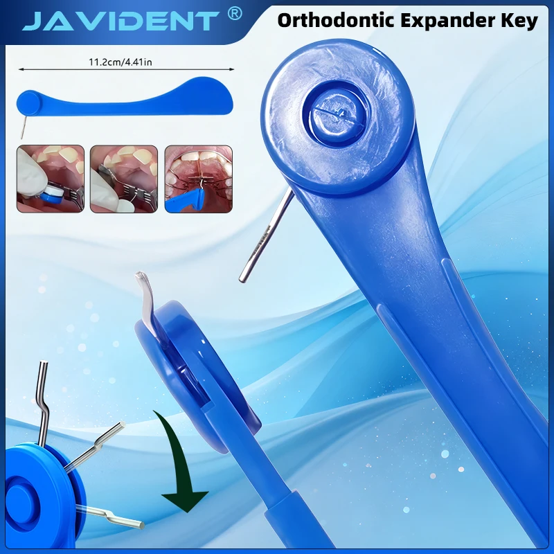 4/6Pcs Dental Expansion Swivel Keys Orthodontic Expander Screw Rapid Adjustment Palatal Ortho Brace Dentistry Instrument Tools
