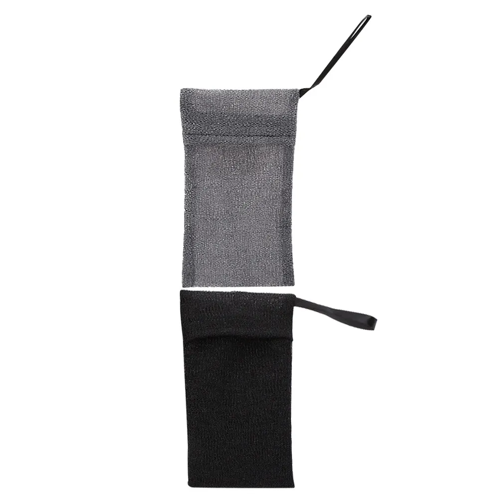 

2Pcs Soap Saver Bags Nylon Mesh Foam Exfoliating Soap Scrubber Pouch Body Wash Holder Home Accessory Home Accessory