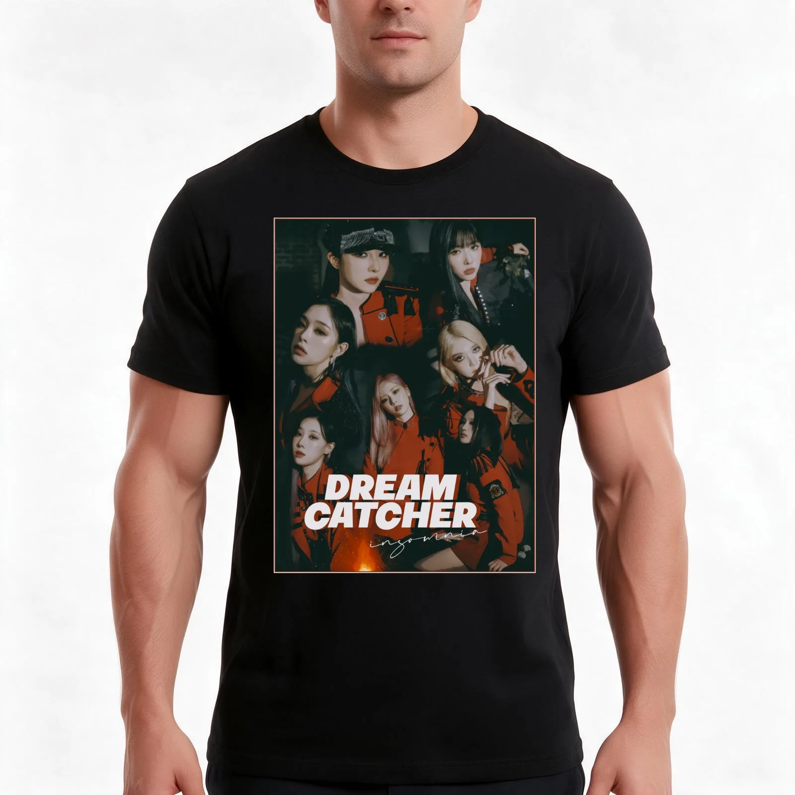 DREAMCATCHER VISION COMEBACK 2022 T-Shirt, Summer Casual Cotton Tee, Oversized Streetwear Tops, Vintage Graphic Print