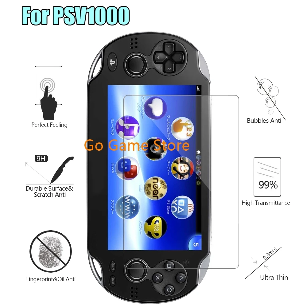 20pcs for Psvita 1000 Protective film FOR PS Vita PSV 1000 PSV Full HD Screen Protector Protective Film Shield HD Scratchproof