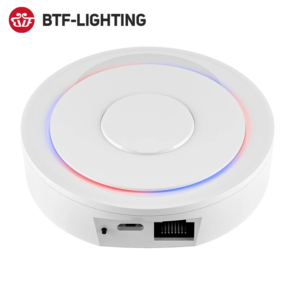 

ZigBee 3.0 Gateway Hub HomeKit Smart Home Bridge ZigBee APP Remote Control Works with Apple Home Google Assistant Alexa DC5V